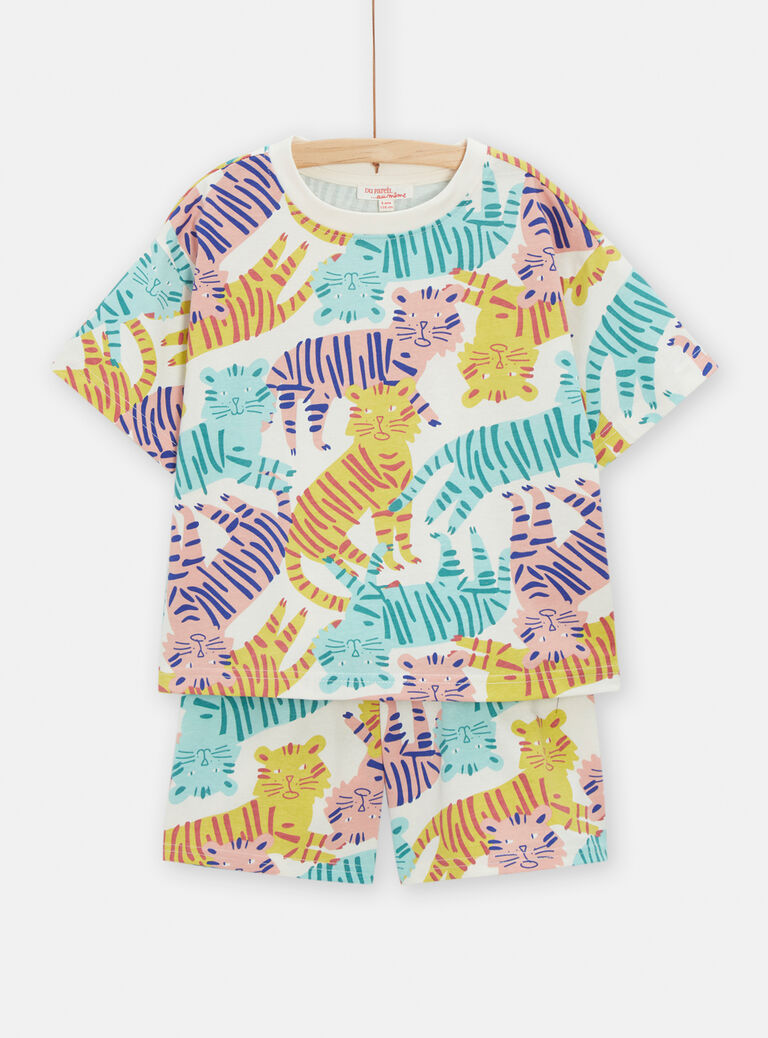 Pyjama mixte imprimé pour enfant