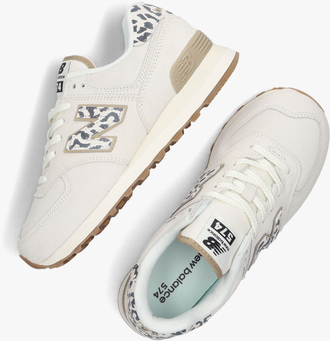 NEW BALANCE witte new balance lage sneakers wl574 m