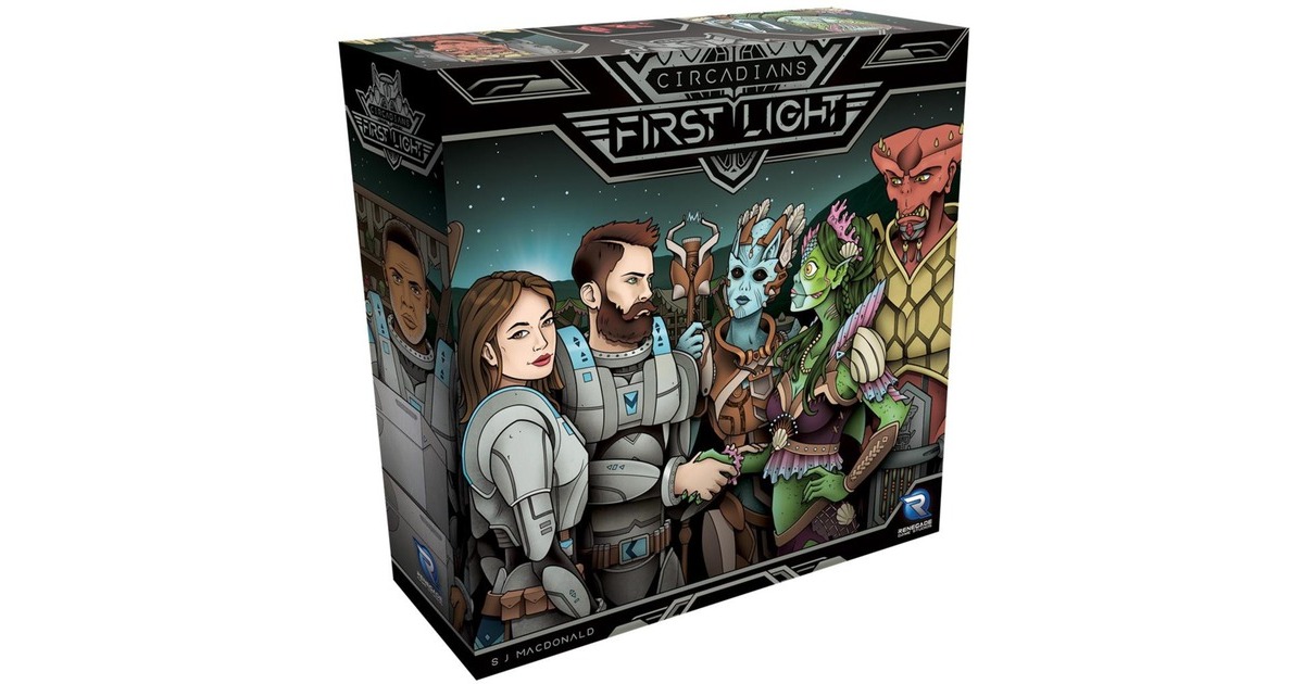 European Player NetworkCircadains: First Light Bordspel  (Engels, 2 - 5 spelers, 120 - 240 minuten, Vanaf 12 jaar)