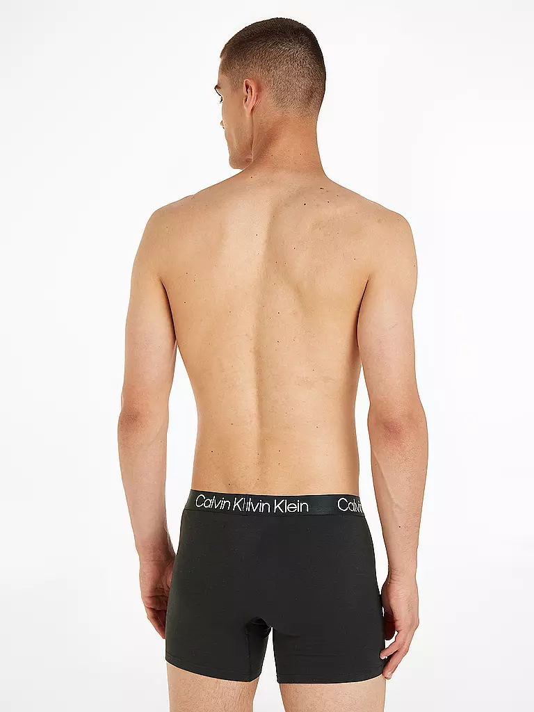 CALVIN KLEIN Shorts 3er Pkg. black schwarz