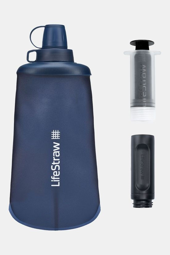 Lifestraw Lifestraw Peak Series Collapsible Squeeze Bottle 650ml Mountain Drinkfles