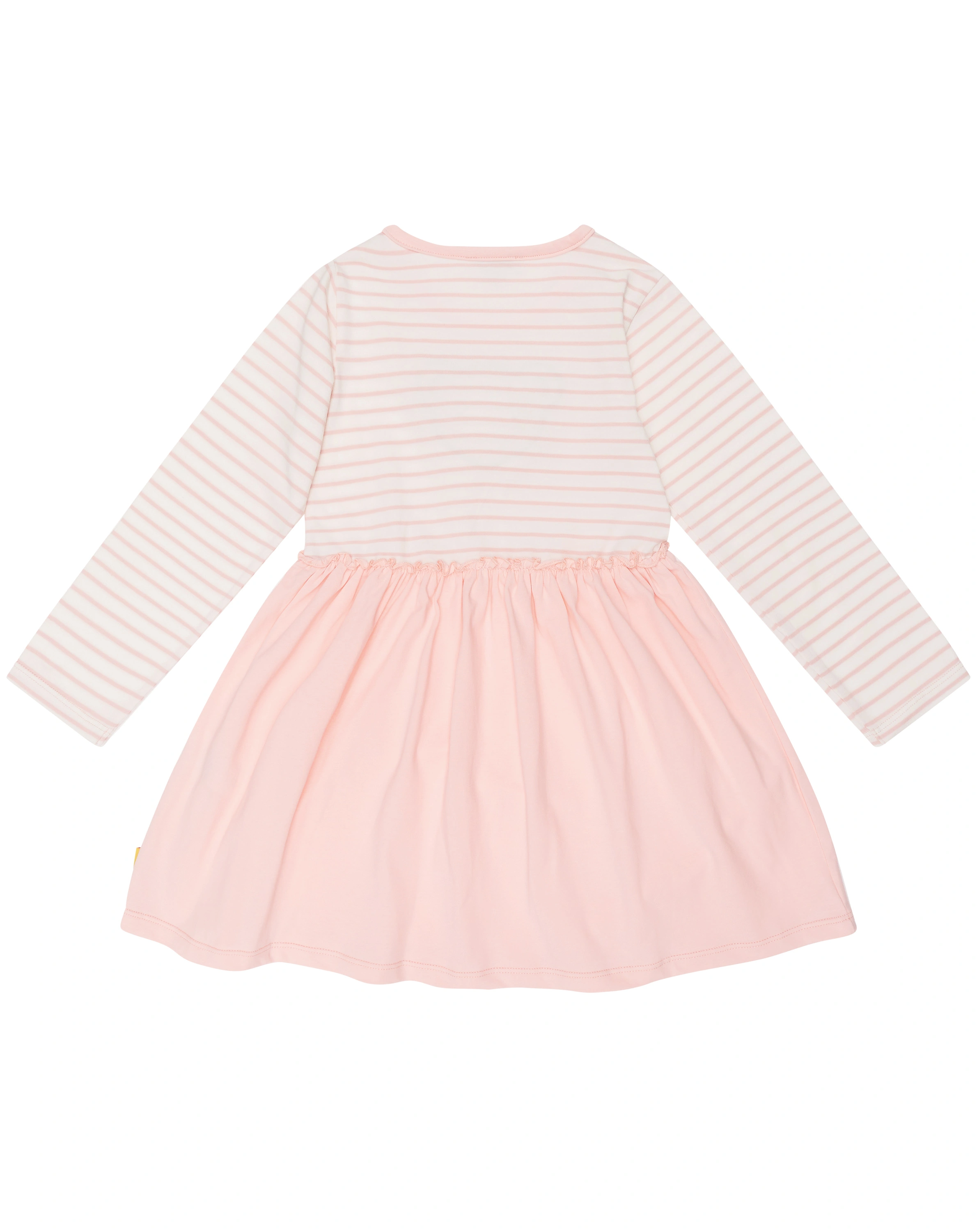 Langarm-Kleid CILLY gestreift in seashell pink