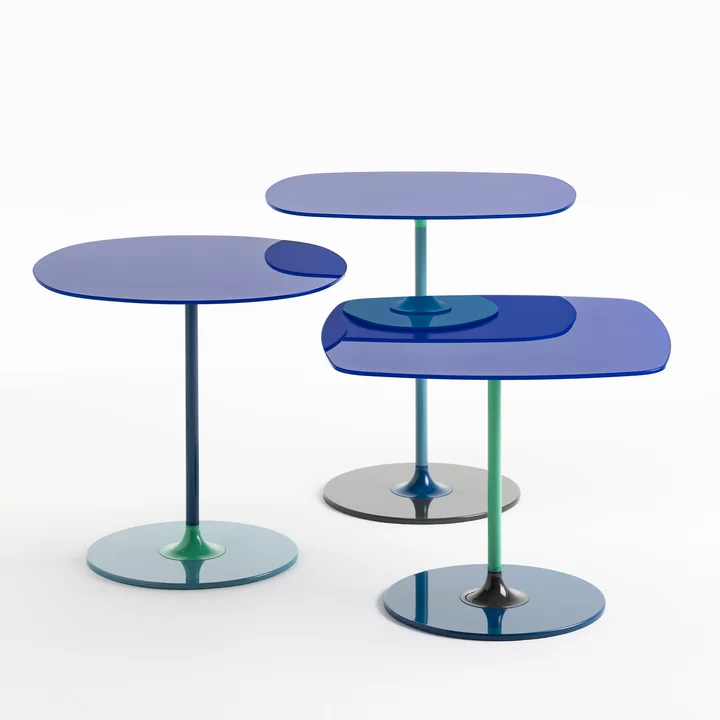 Kartell - Thierry Beistelltisch Medio, weiss
