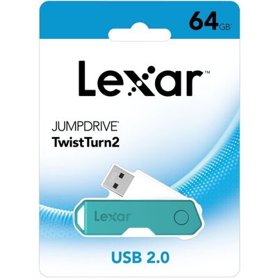 Lexar JumpDrive Twist Turn2 - clé USB 64 Go - USB 2.0