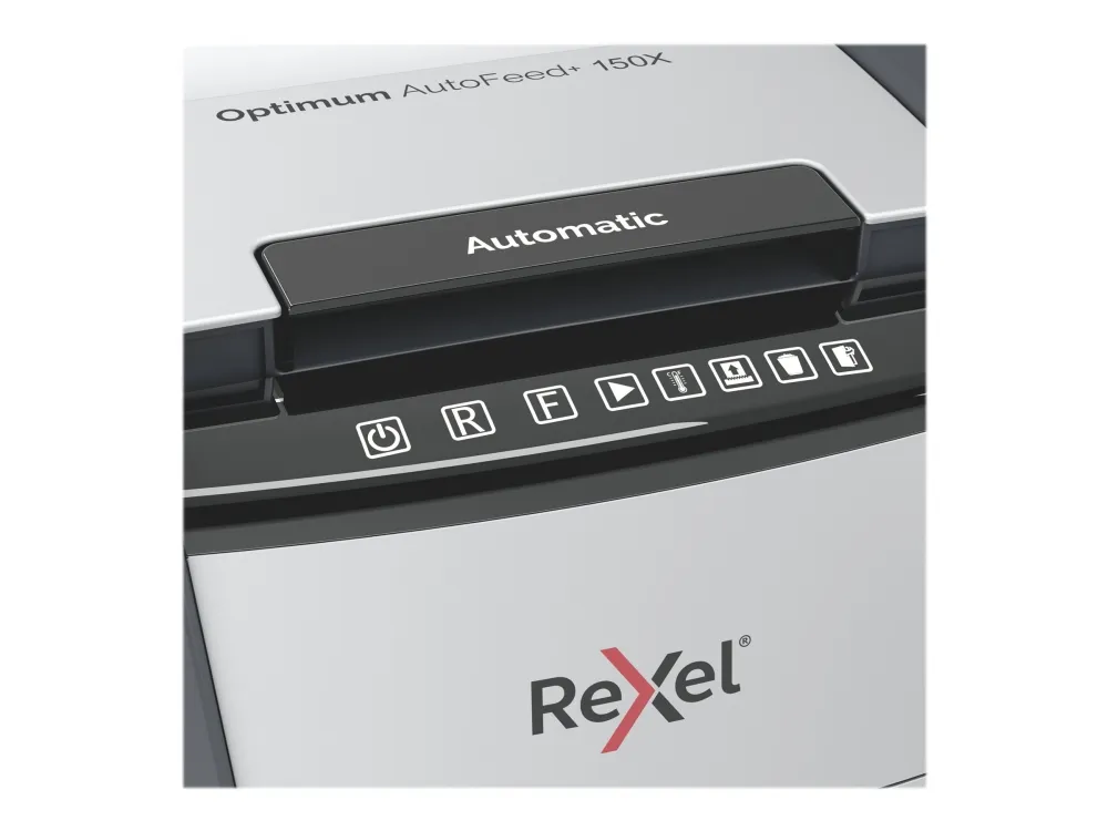 Makulator Rexel Optimum AutoFeed  150X krydsmakulering 4x28 mm (P-4)