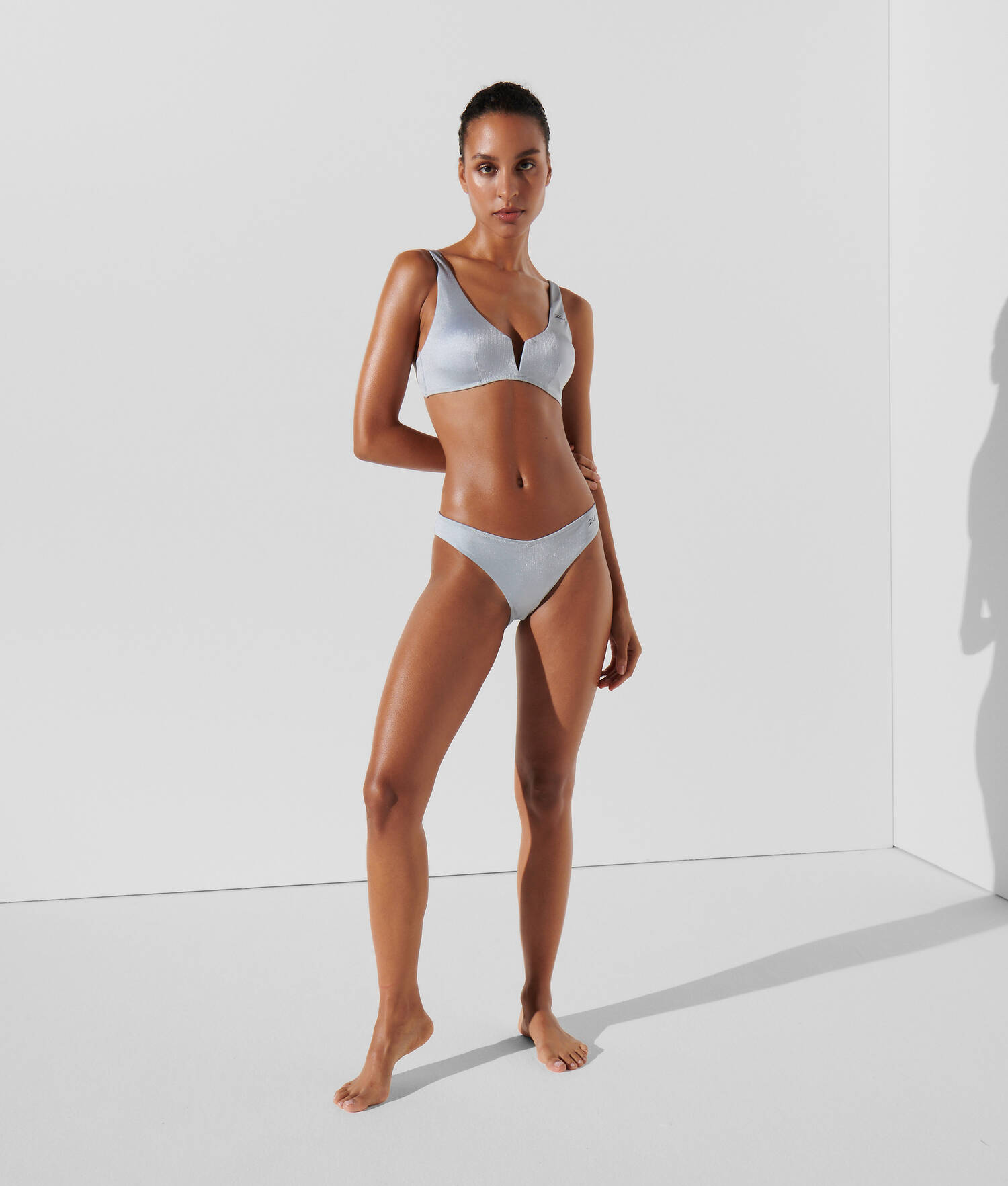 BAS DE BIKINI MÉTALLISÉ