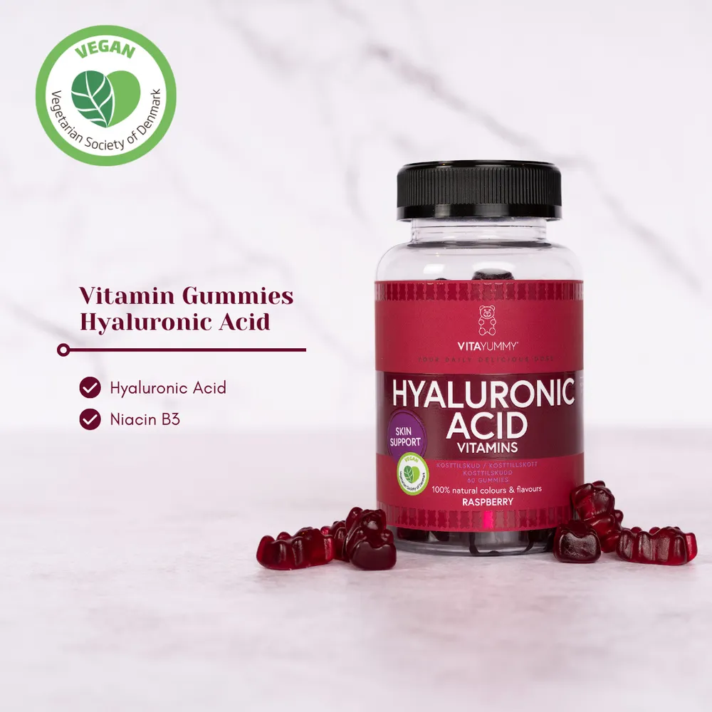 VitaYummy Hyaluronic Acid - 60 stk.