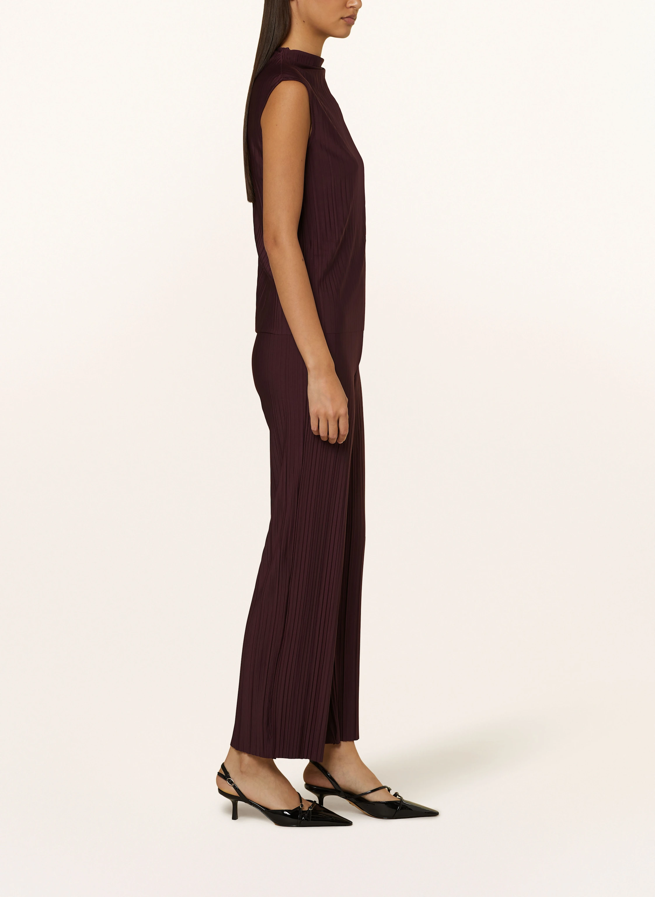 gina tricot Plisseehose aus Jersey
