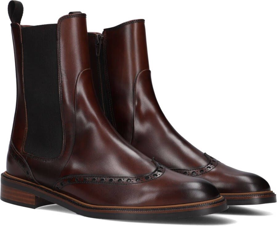PERTINI Chelsea Boots Dames 32068 Maat: 38 5 Materiaal: Suède Kleur: Taupe