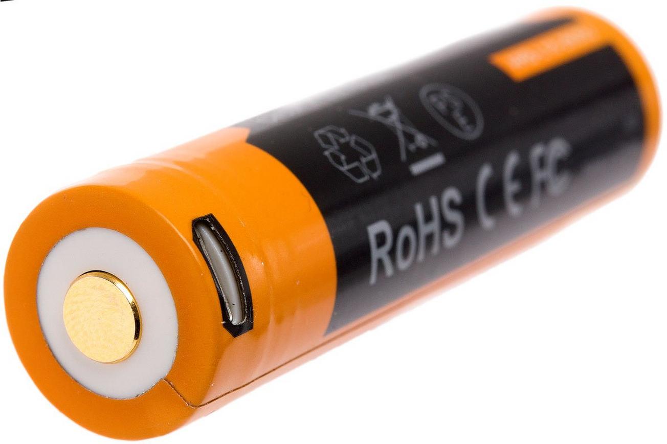 Fenix ARB-L18-2600U 18650 accu met micro-USB-poort, 2600 mAh
