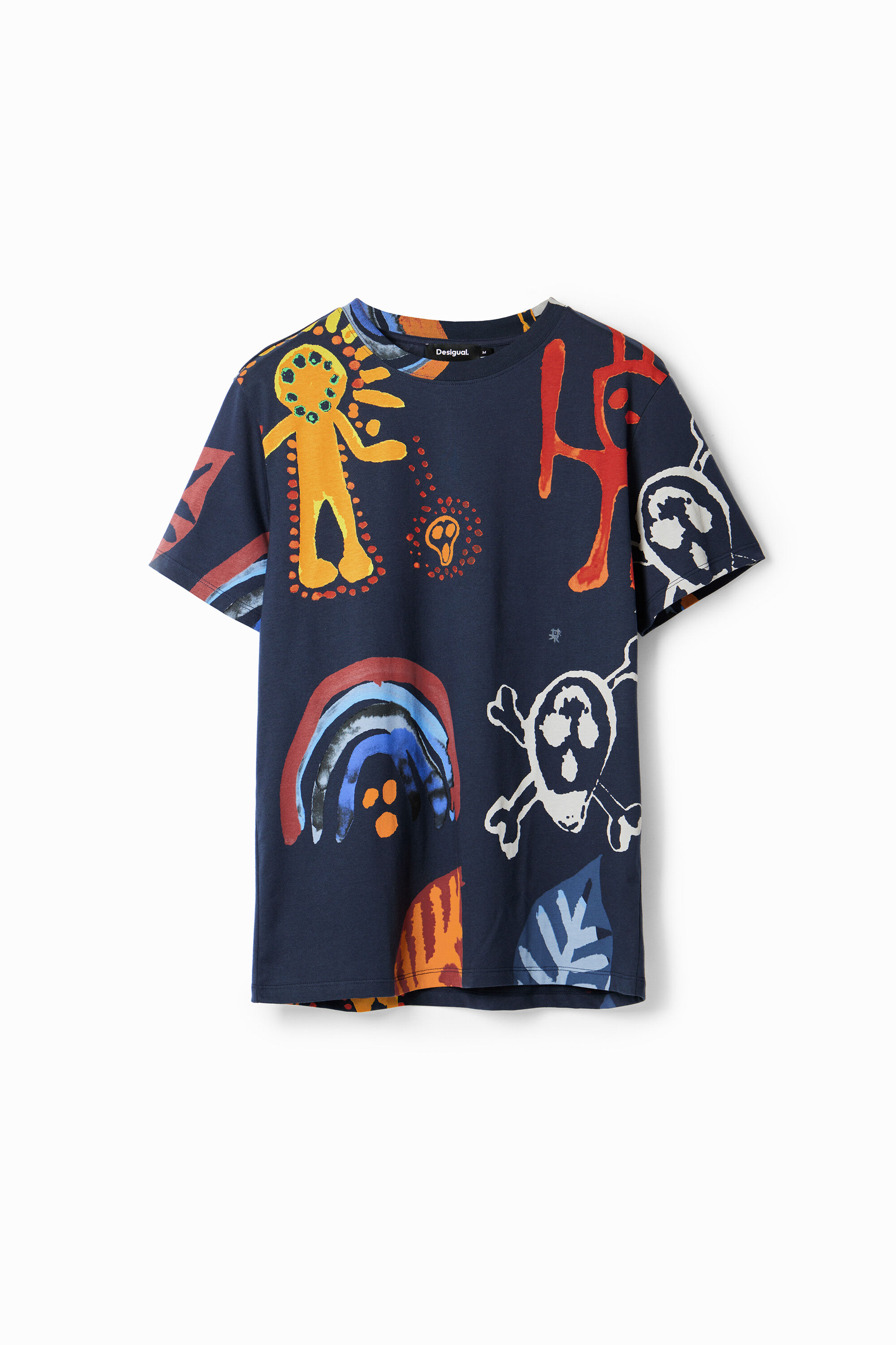 Camiseta desenhos artísticos