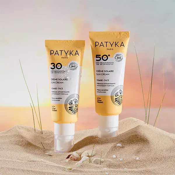Protetor solar facial orgânico Patyka FPS 30 40ml