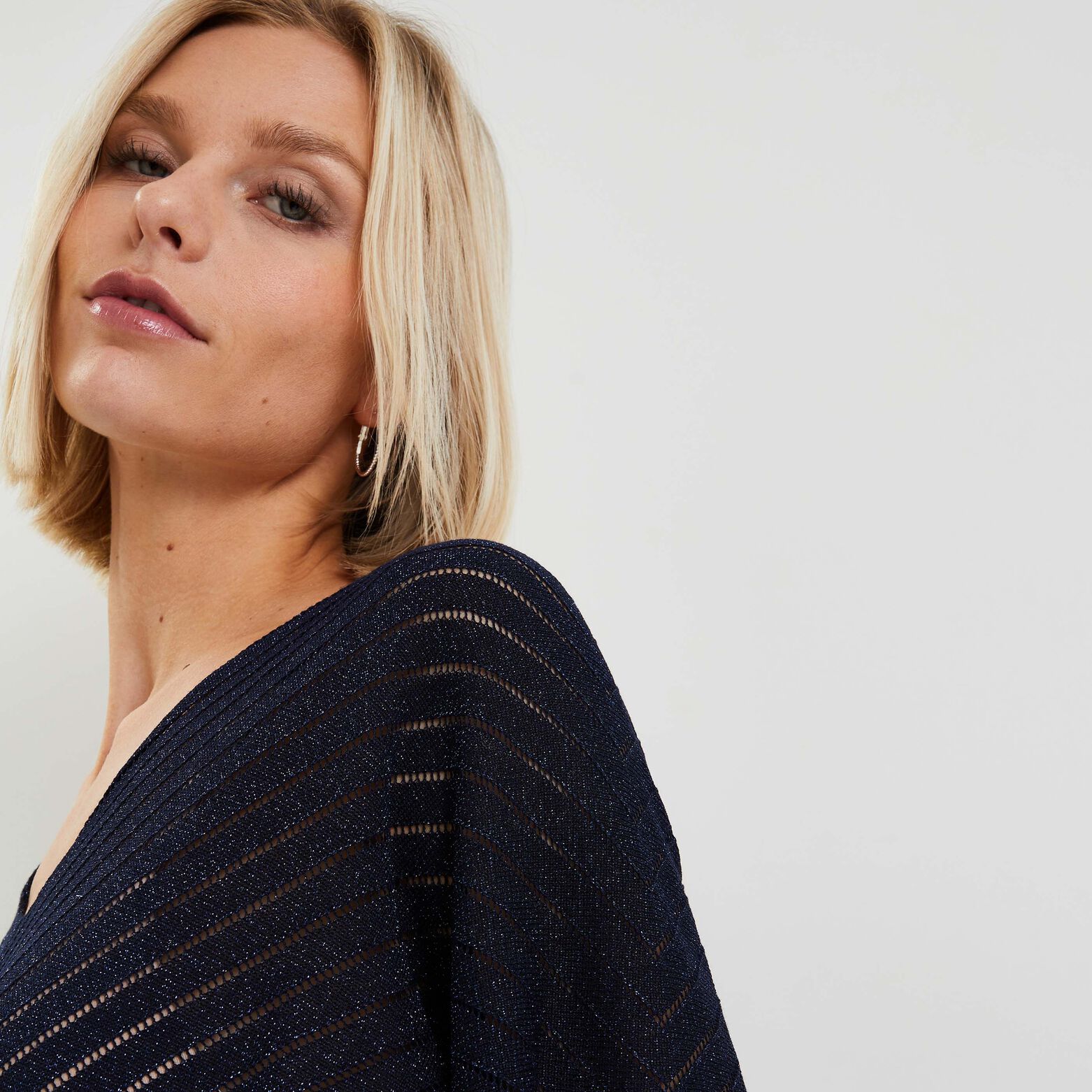 Pull chevrons femme