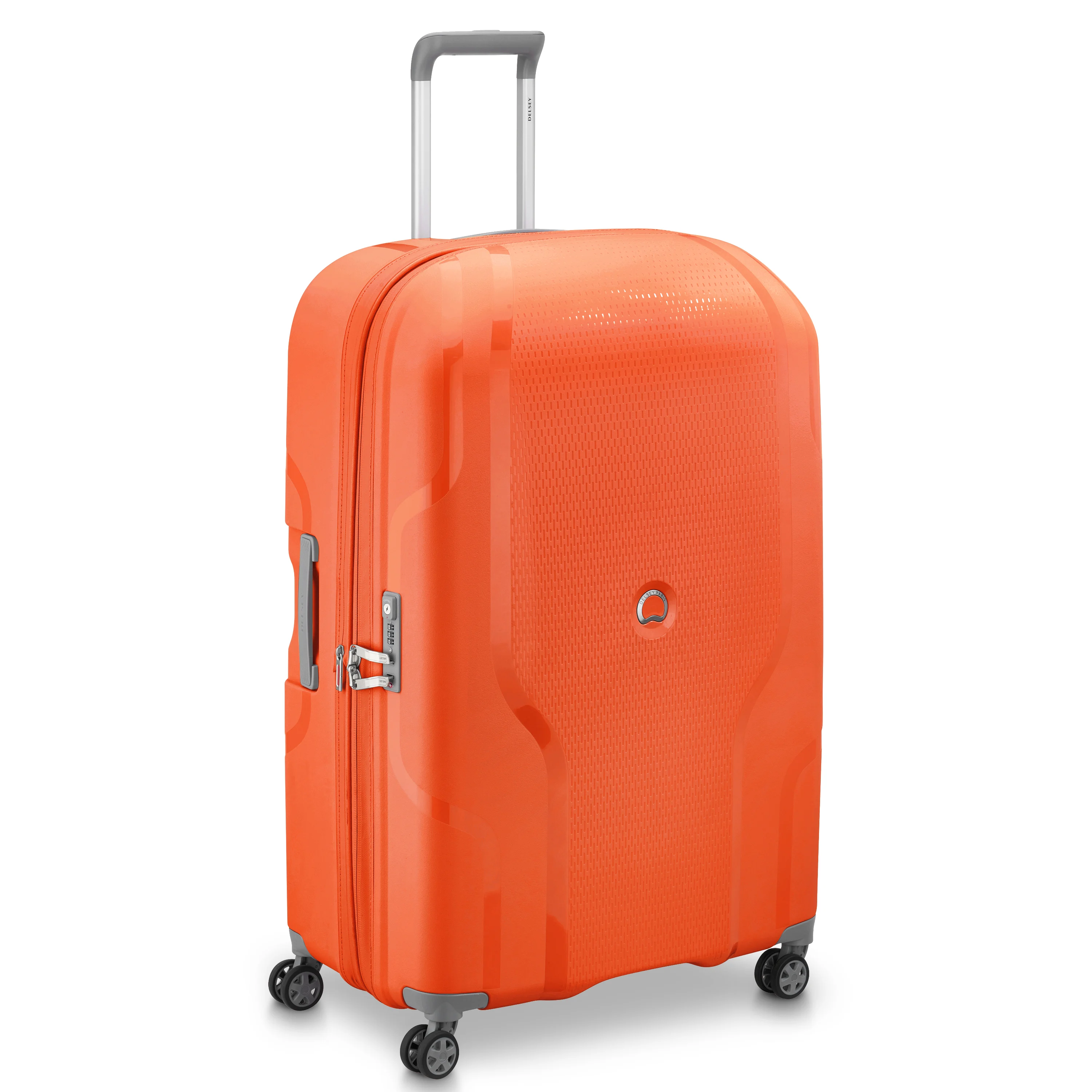 CLAVEL - Valise soute rigide | Orange