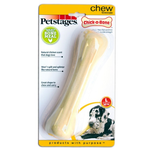 Brinquedo para mastigar Petstages Chick-a-Bone para cães