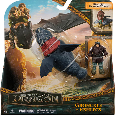 Dragons movie viking og deluxe drage – flere varianter – assorteret