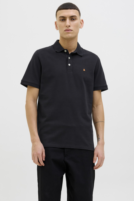 Jack & Jones zwarte heren polo