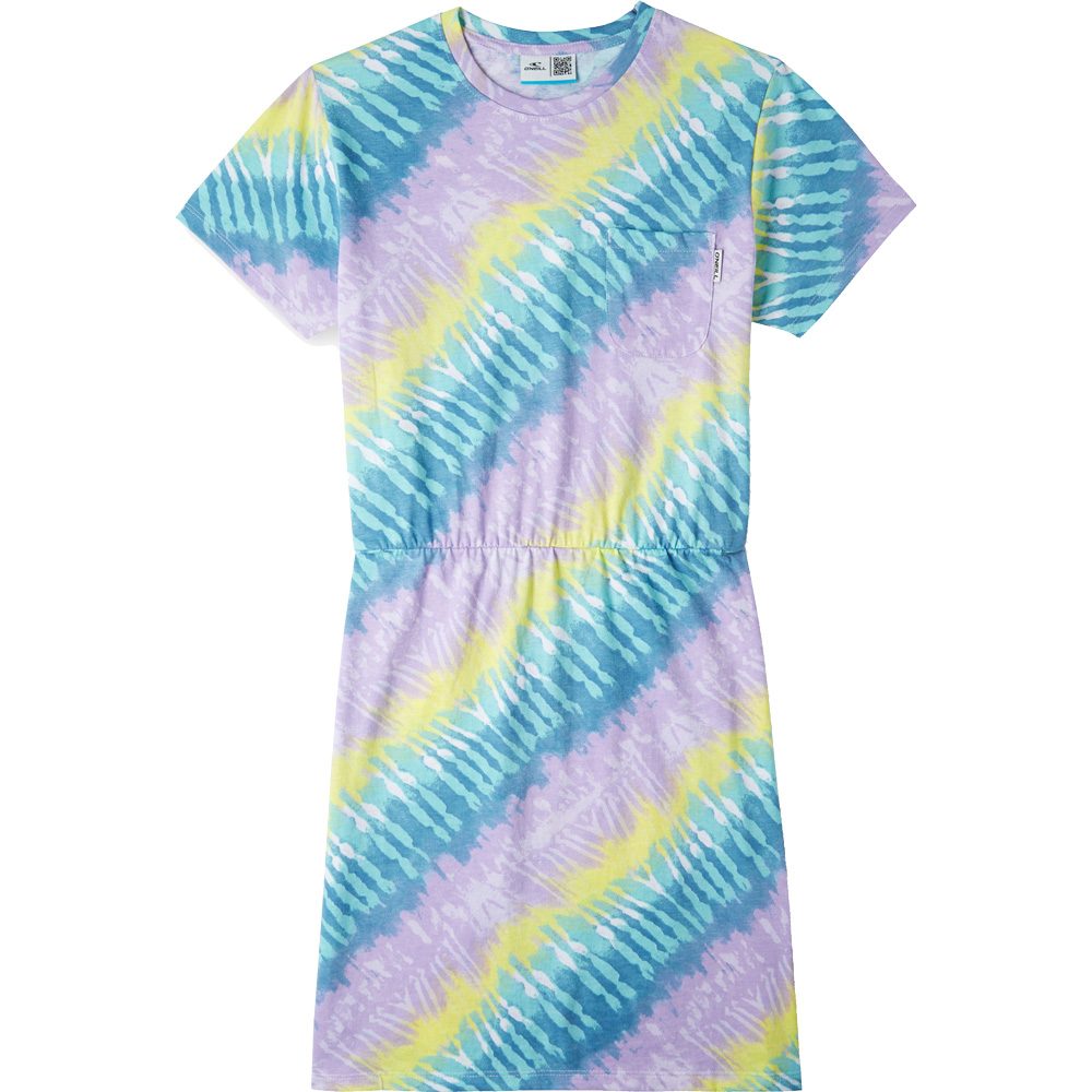 O'Neill Masina Jersey Print Kleid Mädchen blue tie dye