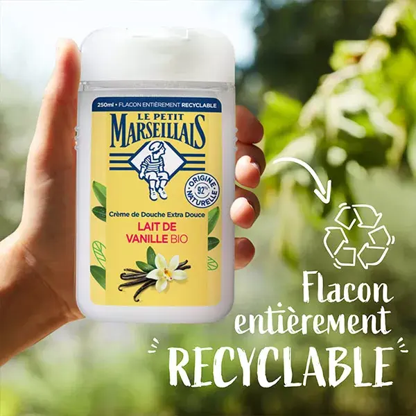 Le Petit Marseillais Gel de Banho Leite Baunilha 250ml