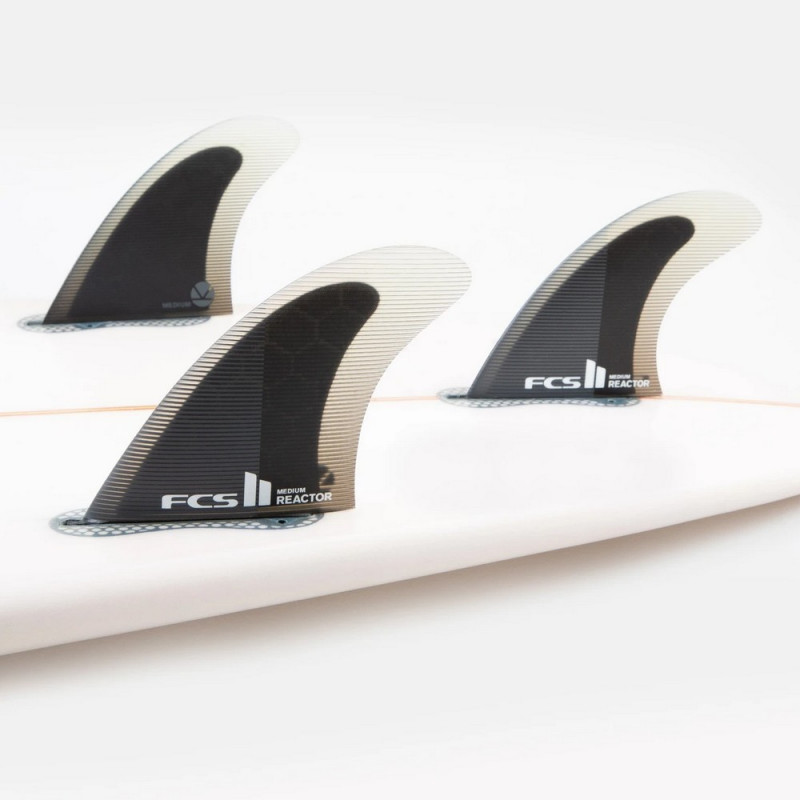 AILERONS SURF FCS II REACTOR PC CHARCOAL/BLACK Thruster