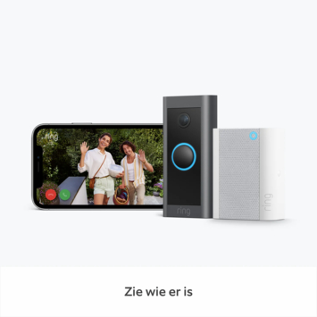 Ring Video Deurbel Wired met Chime bundel
