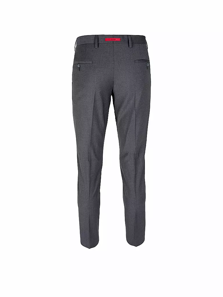 ROY ROBSON Anzughose Slim Fit grau
