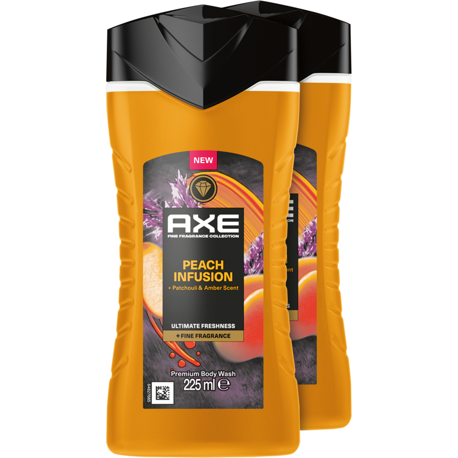 Axe Duschgel Premium Peach Infusion 3 x 225 ml