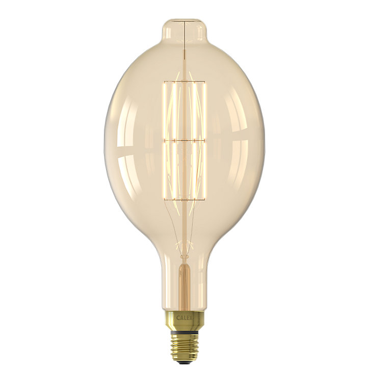 Ampoule LED à filament linéaire Calex E27 1100lm blanc chaud verre ambré