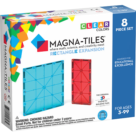 Magna-Tiles Rectangles Expansion - 8 dele
