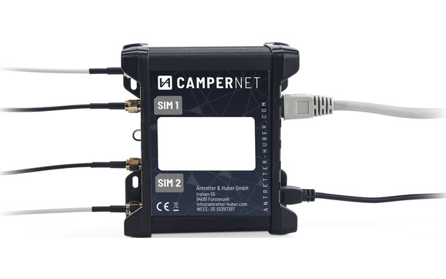 Campernet Yachtantenne WiFi / LTE Dachantenne und Router Komplettset