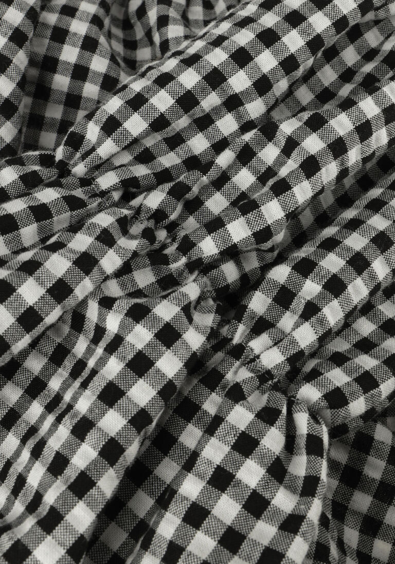 Salty Stitch zwarte salty stitch top ballon top - gingham