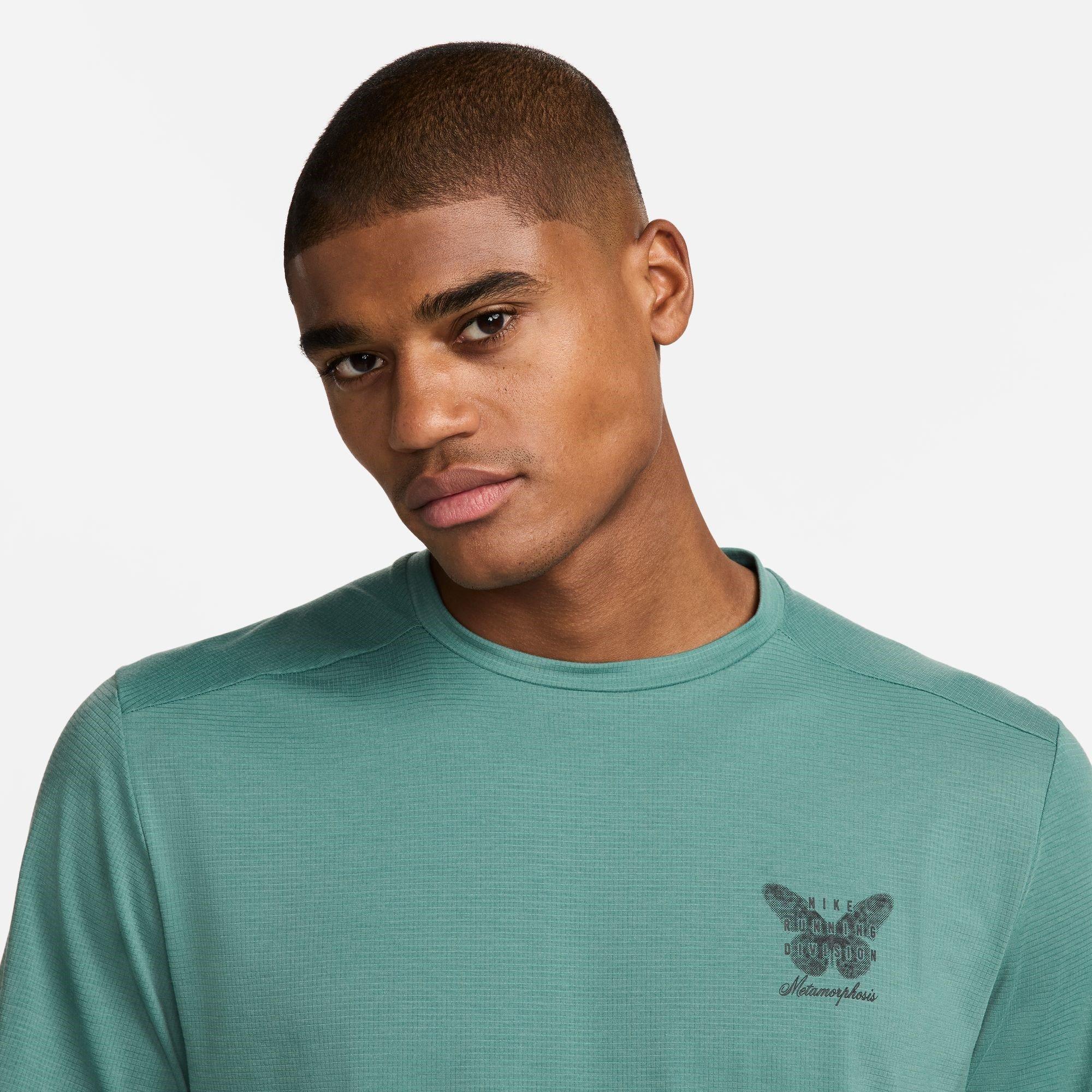 Nike Rise 365 Running Division Mens Dri FIT Running Top