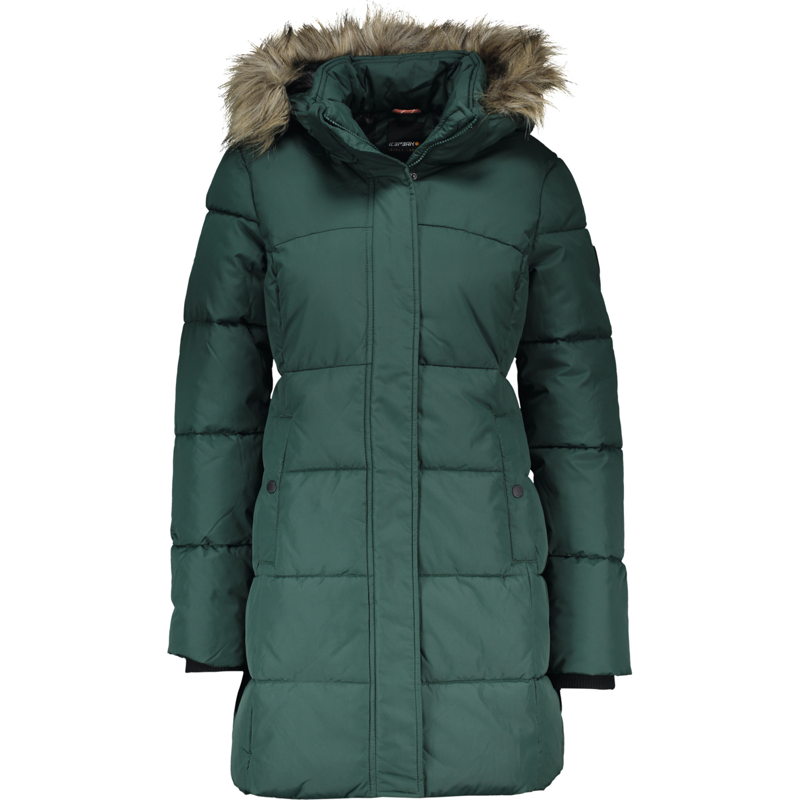 Icepeak Damen-Parka Adaire dunkelgrün, 40