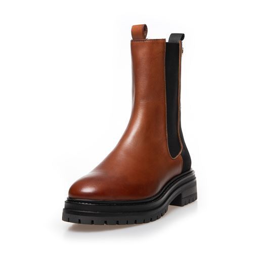 Copenhagen Shoes It's A Kind Of Magic Støvler, Cognac/Black/Brown, 37
