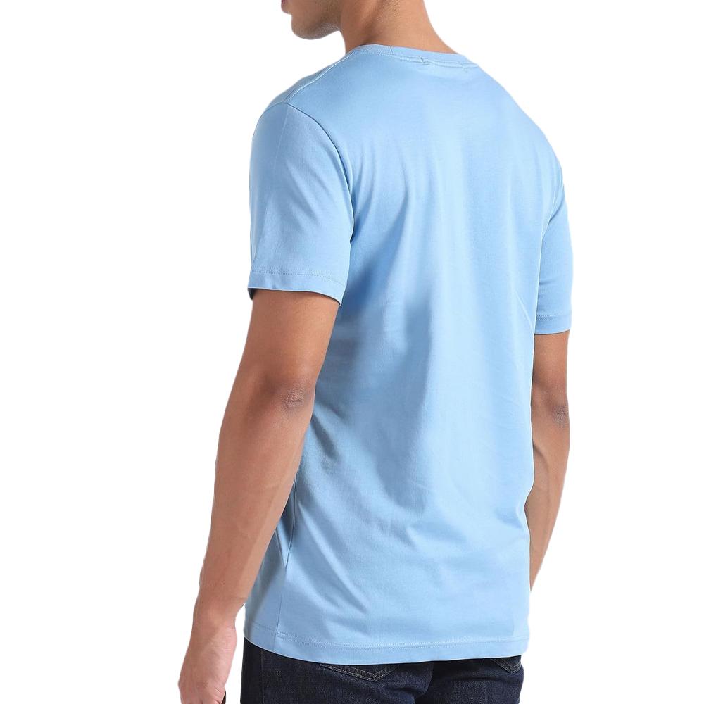 Calvin Klein Jeans T-shirt Bleu Homme Calvin Klein Jeans Echo Graphi