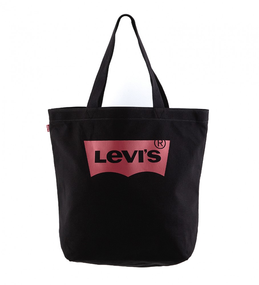 Bolsa tote preta Levi's Batwing - 30x14x39cm