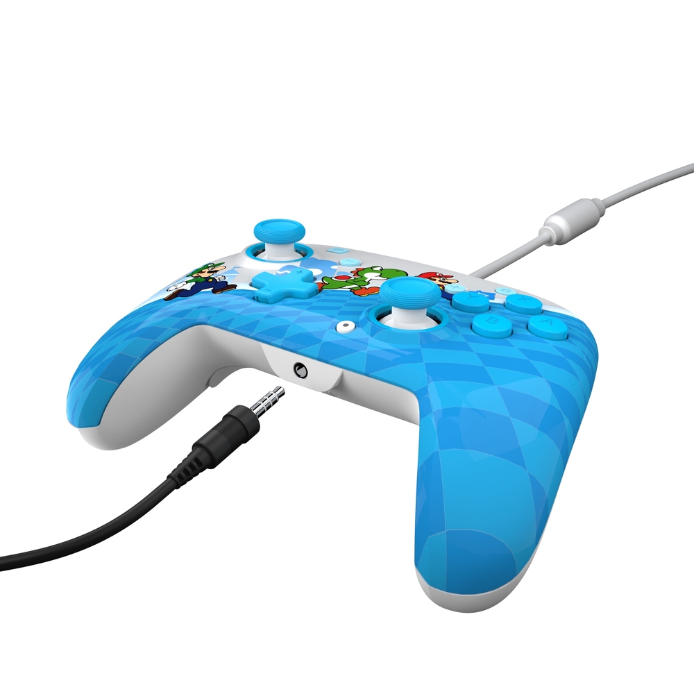 PDP Gaming Nintendo Switch Kabelgebundener Rematch-Controller - Mario Escape