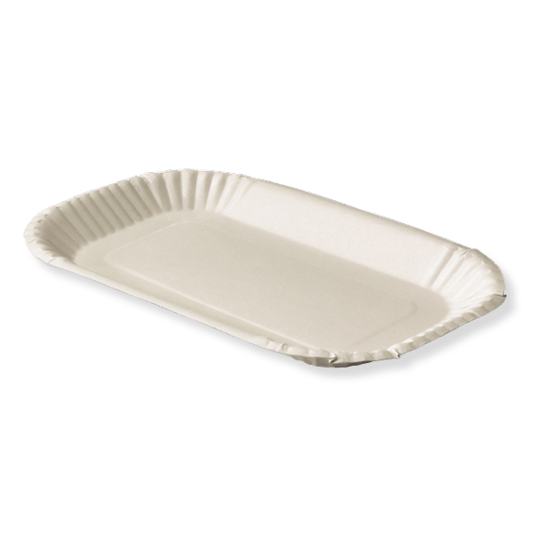 Kartonnen schaaltje wit 150x230x20mm