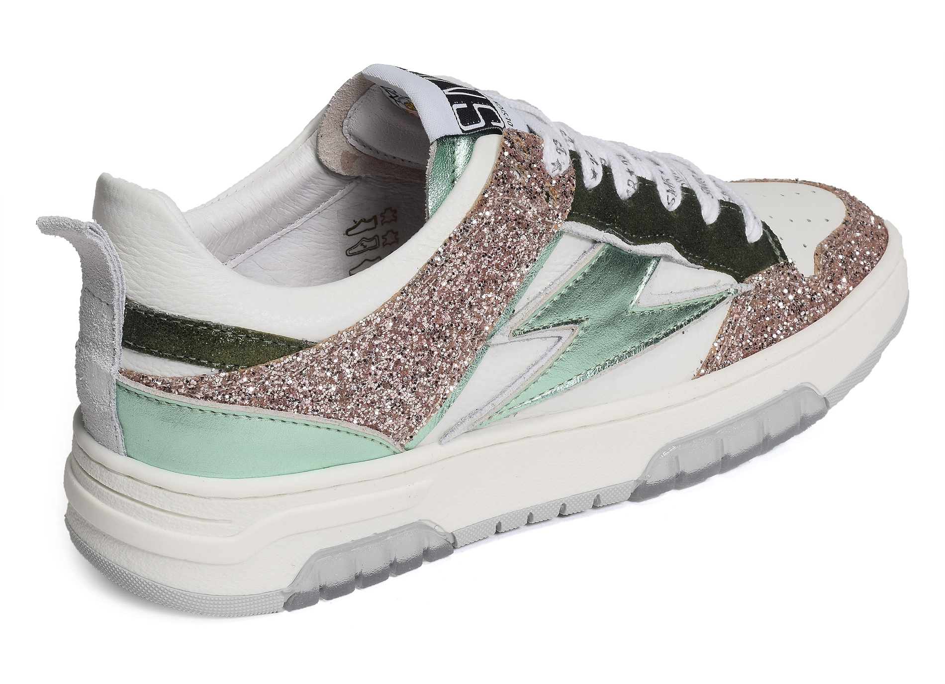 Chita blanc multicolore