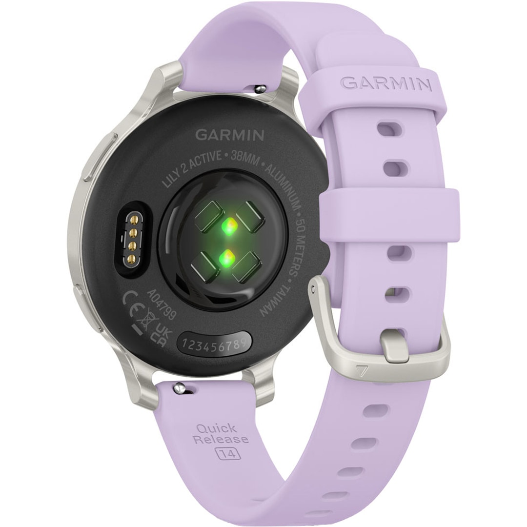 Garmin Lily 2 Active Smartwatch Silber