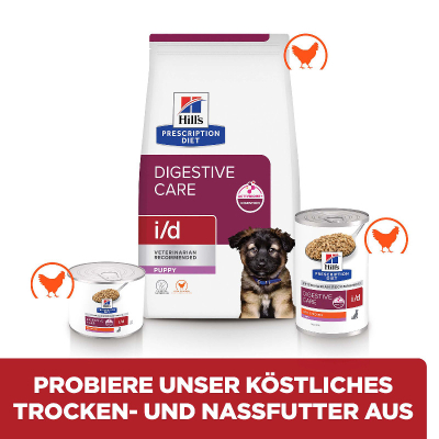 Hills VET Hund Trockenfutter PD i/d Digestive Care Puppy Huhn 12kg