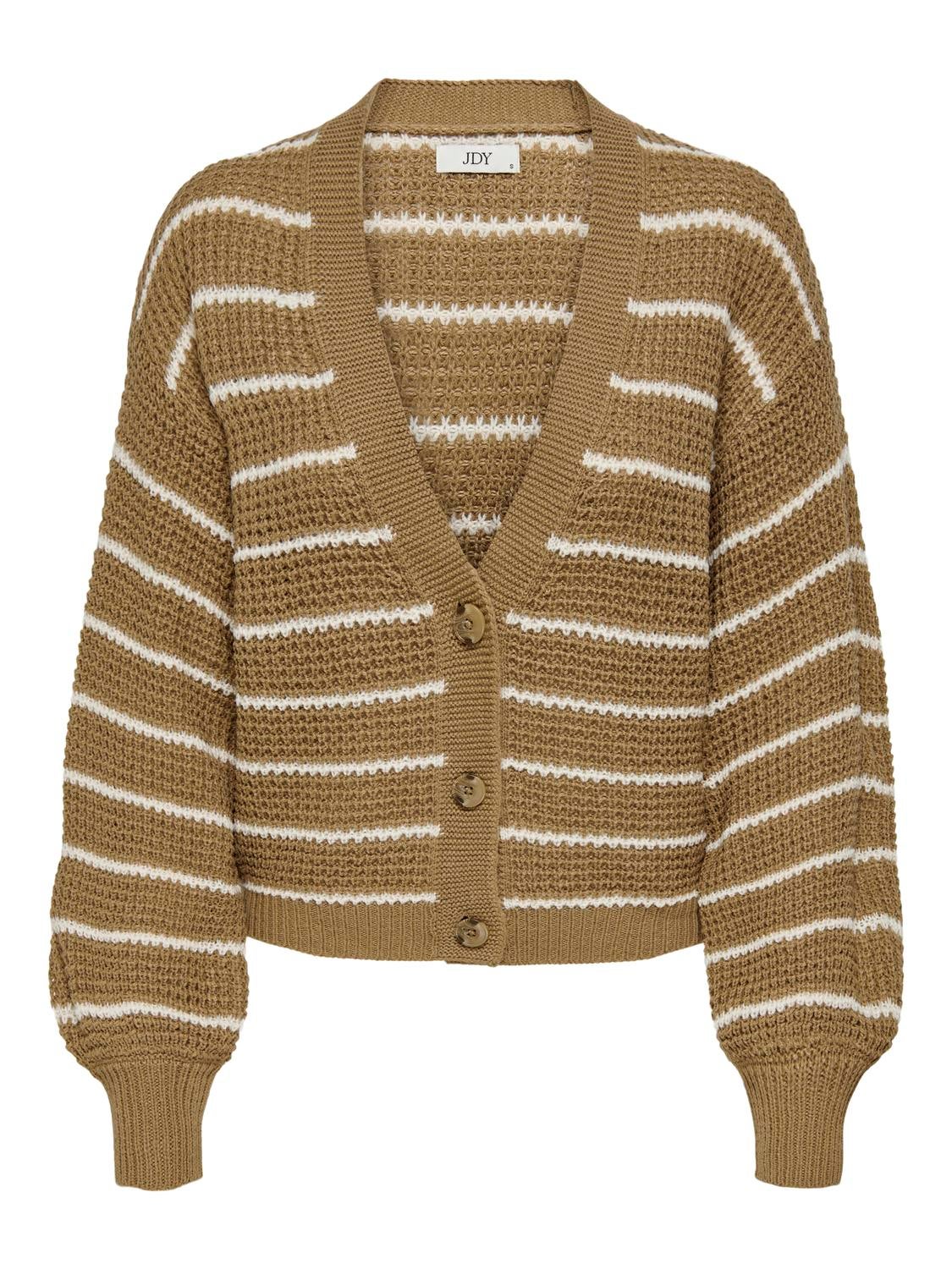 JDYELLEN Strickjacke Malt Ball