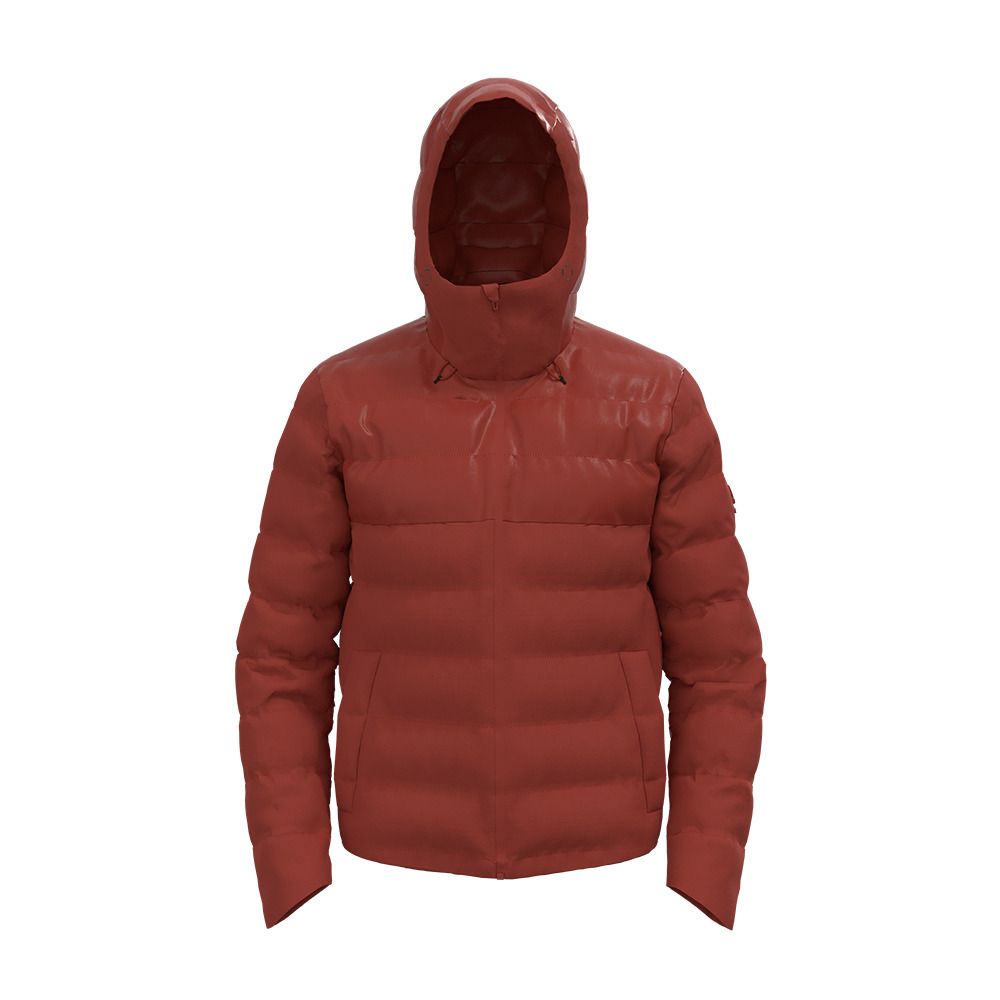 Odlo SEVERIN N-THERMIC HOODED - Doudoune Homme ketchup
