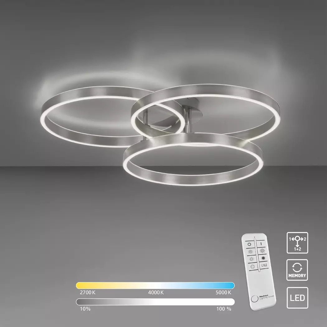 LED-Deckenleuchte Paan