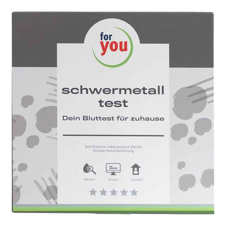 For You schwermetall-Test, 1 St