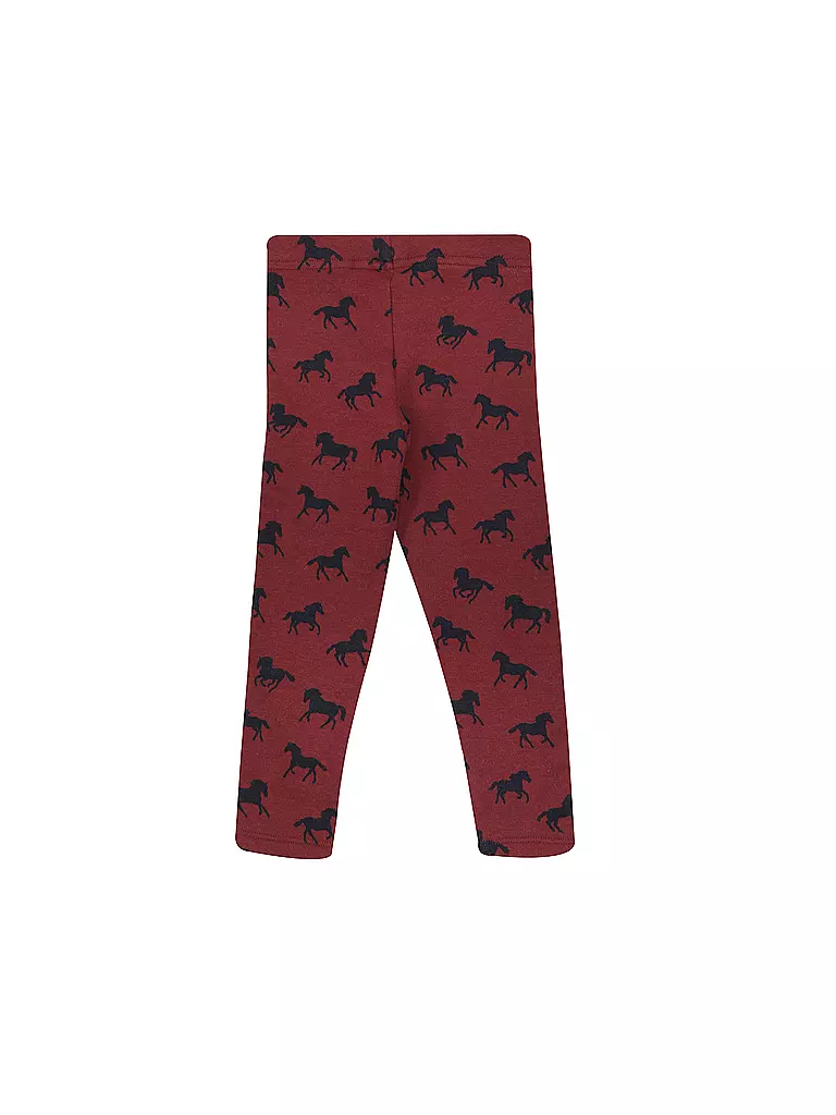 S.OLIVER Mädchen Legging dunkelrot