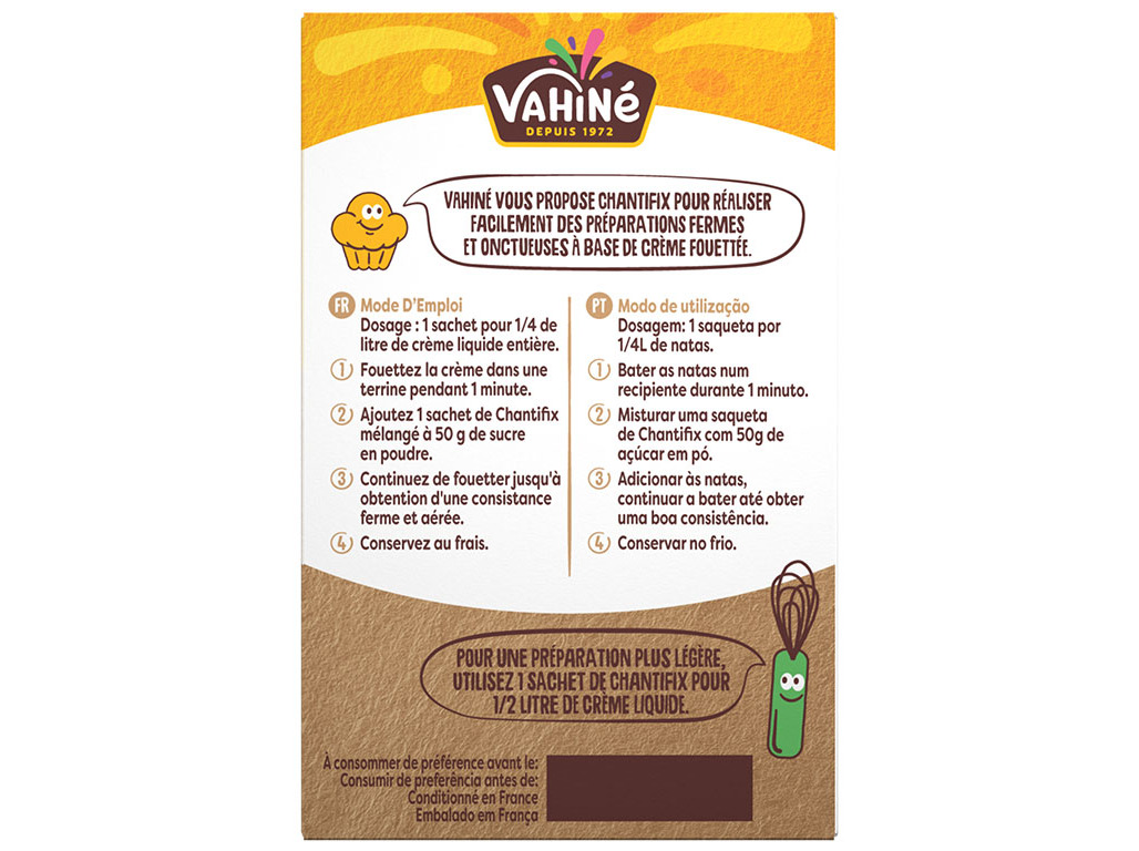 CHANTIFIX 6X6.5G VAHINÉ 39G