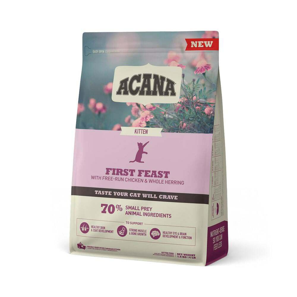 Acana First Feast Cat - Kattenvoer - 1.8 Kilogram - haring, kip