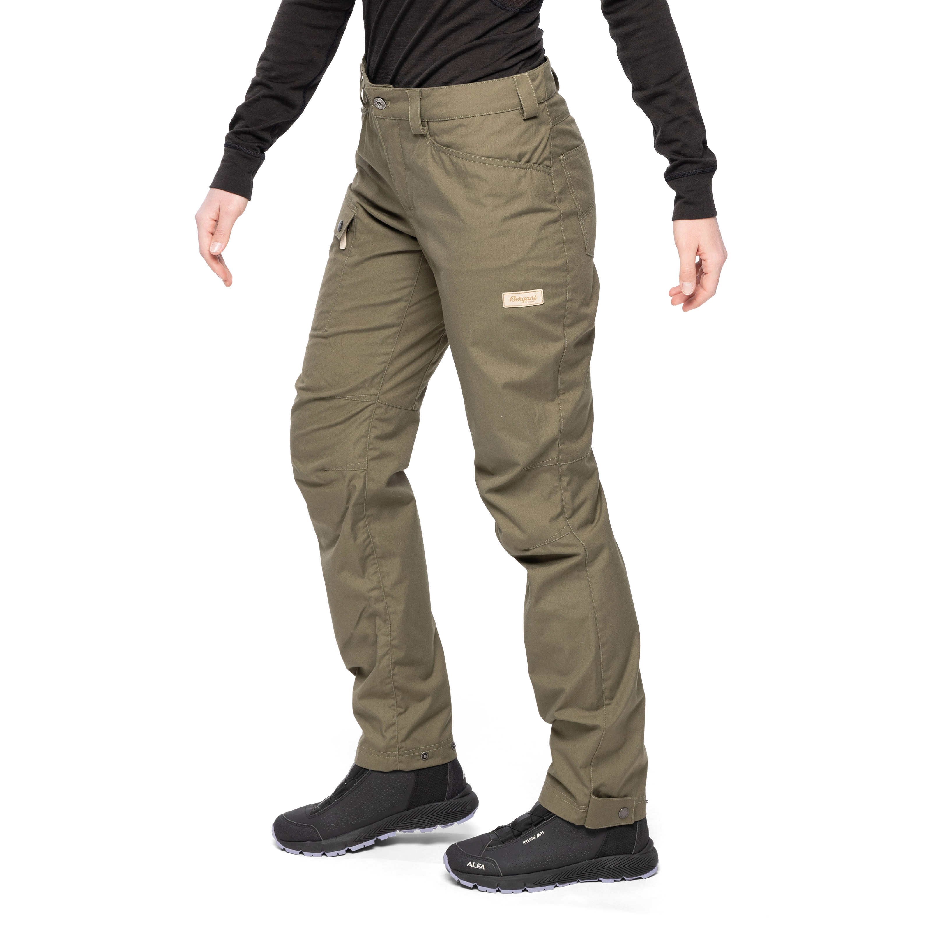 Nordmarka Leaf Light Pants Women Green Mud
