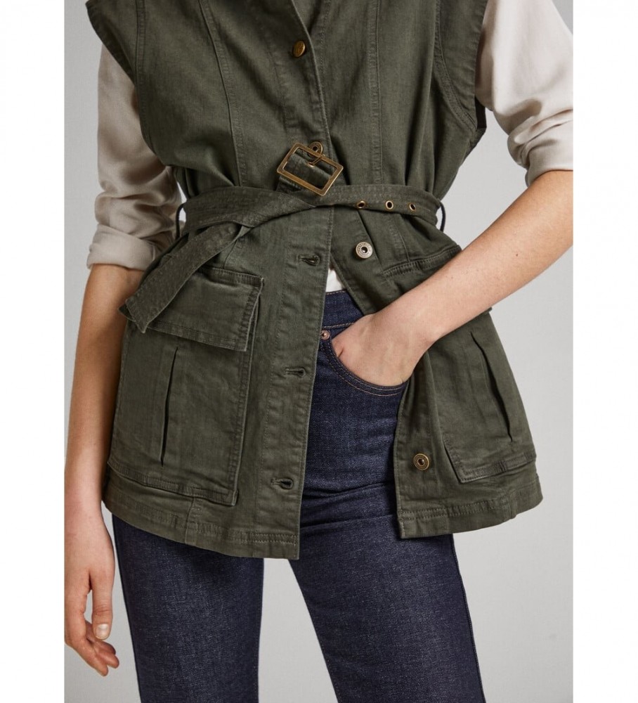 Pepe Jeans Casaco Jolina verde